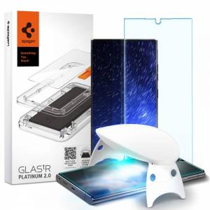 Szkło Hartowane Spigen Glas.tr Platinum do Galaxy S22 Ultra