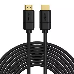 Kabel HDMI 2.0 Baseus, 4K 30Hz, 3D, HDR, 18Gbps, 8m, czarny