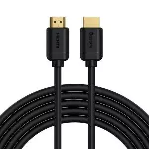 Kabel HDMI 2.0 Baseus, 4K 30Hz, 3D, HDR, 18Gbps, 5m, czarny