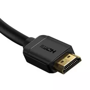 Kabel HDMI 2.0 Baseus, 4K 30Hz, 3D, HDR, 18Gbps, 5m, czarny