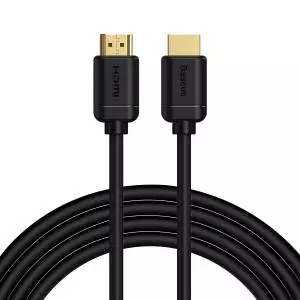 Kabel HDMI 2.0 Baseus, 4K 60Hz, 3D, HDR, 18Gbps, 3m, czarny