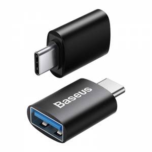 Adapter USB-C do USB-A Baseus Ingenuity, OTG czarny