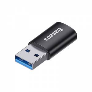Adapter USB-A do USB-C Baseus Ingenuity OTG czarny