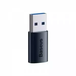 Adapter USB-A do USB-C Baseus Ingenuity OTG niebieski