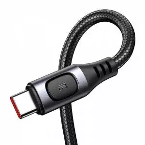 Kabel szybkiego ładowania USB - USB-C Baseus Flash QC 3.0, Huawei SCP, Samsung AFC, 5A, 2m szary