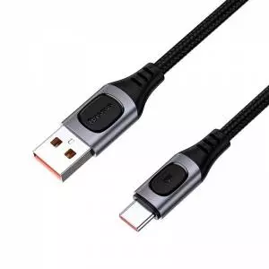 Kabel szybkiego ładowania USB - USB-C Baseus Flash QC 3.0, Huawei SCP, Samsung AFC, 5A, 2m szary