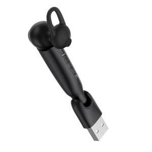Słuchawka Bluetooth 5.0 Baseus A05, USB czarna