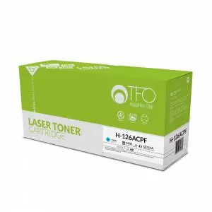 Toner TFO H-126ACPF do HP 126A CE311A 1K, patent free Cyjan