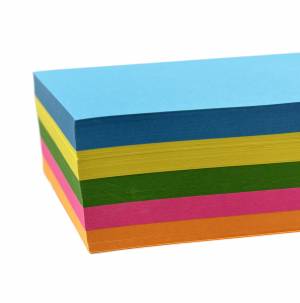 Papier biurowy ksero kolorowy A4 mix intensywny 5 kolorów 80-120 gr 200 arkuszy