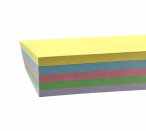 Papier biurowy ksero kolorowy A4 mix pastelowy 5 kolorów 80-120 gr 100 arkuszy