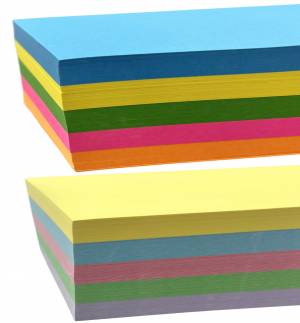 Papier biurowy ksero kolorowy A4 mix pastelowy/intensywny 10 kolorów 80-120 gr 500 arkuszy
