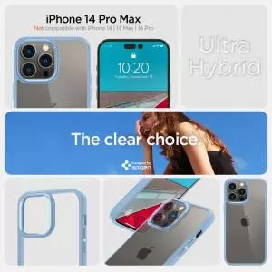 Etui Spigen Ultra Hybrid do Iphone 14 Pro Max Sierra Blue