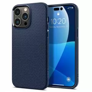 Etui Spigen Liquid Air do Iphone 14 Pro Navy Blue