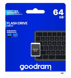 Pendrive GOODRAM FLASHDRIVE PICCOLO 64GB Czarny USB 2.0