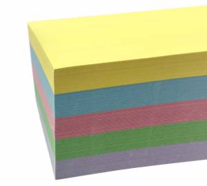 Papier biurowy ksero kolorowy A3 mix pastelowy 5 kolorów 80-120 gr 500 arkuszy