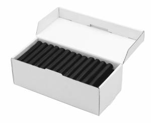 Plastelina w laseczkach luzem w pudełku MONA 1 kg - czarna