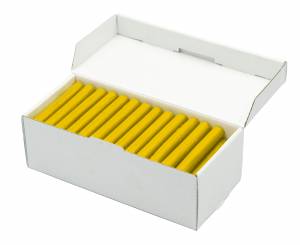 Plastelina w laseczkach luzem w pudełku MONA 1 kg - żółta