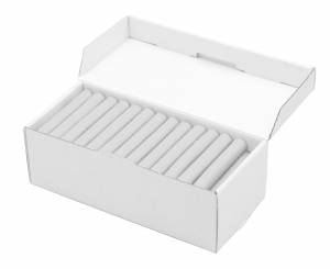 Plastelina w laseczkach luzem w pudełku MONA 1 kg - biała