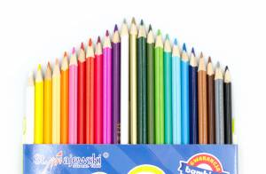 Kredki szkolne Bambino trójkątne 24 kolory