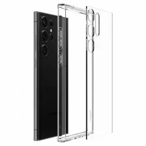 Etui Spigen Ultra Hybrid do Galaxy S23 Ultra Crystal Clear