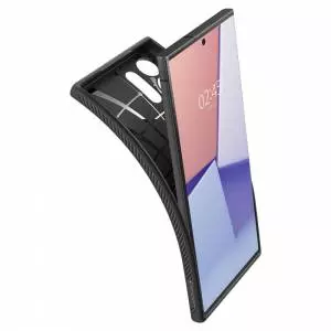 Etui Spigen Liquid Air do Galaxy S23 Ultra Matte Black