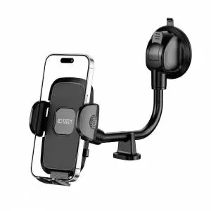 Uchwyt na telefon Tech-protect V3 Universal Long Arm Windshield Dashboard Car Mount Black