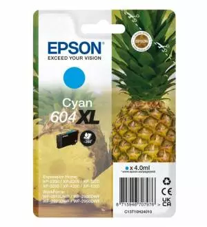 Tusz Epson 604 XL cyjan T10H240