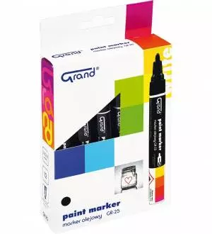 Marker olejowy Grand GR-25 czarny