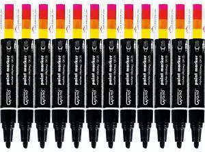 12x Marker olejowy Grand GR-25 czarny