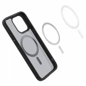 Etui Spigen Ultra Hybrid Mag Magsafe Iphone 15 Pro Frost Black