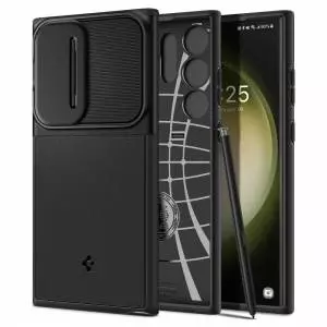 Etui Spigen Optik Armor do Galaxy S23 Ultra Black