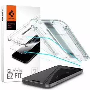 Szkło Hartowane Spigen Glas.TR EZ Fit 2-pack Iphone 15 Plus Clear