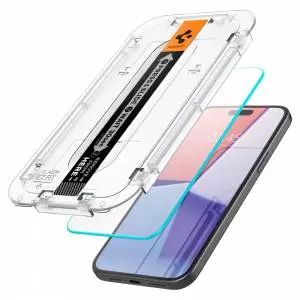 Szkło Hartowane Spigen Glas.TR EZ Fit 2-pack Iphone 15 Plus Clear