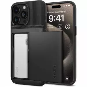 Etui Spigen Slim Armor Cs Iphone 15 Pro Max Black