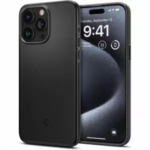 Etui Spigen Thin Fit Iphone 15 Pro Black