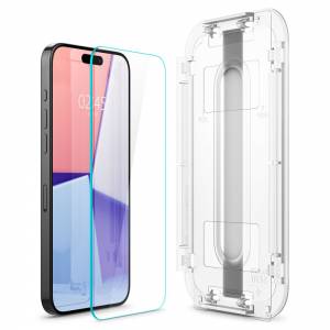 Szkło hartowane Spigen Glas.tr ”ez Fit” 2-pack Iphone 15 Pro Clear