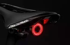 Lampka Rowerowa Tylna Rockbros Czarna