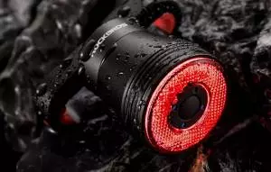 Lampka Rowerowa Tylna Rockbros Czarna