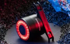 Tylnia Lampka Rowerowa Rockbros Q3 Czarna