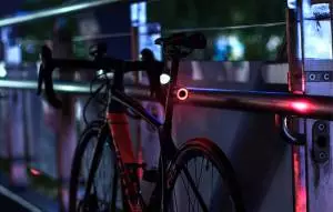 Tylnia Lampka Rowerowa Rockbros Q3 Czarna