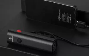 Lampka Rowerowa Rockbros Czarna