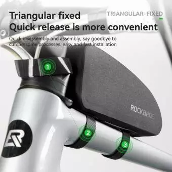 Torba Rowerowa Rockbros AS-019-1 na ramę Czarna