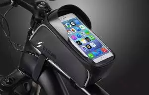 Torba Rowerowa Z Uchwytem Na telefon Rockbros 017-1BK Czarna