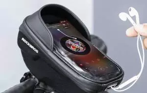 Torba Rowerowa Z Uchwytem Na Telefon Rockbros B70 Czarna