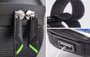 Torba Rowerowa Z Uchwytem Na Telefon Rockbros 010-4B Czarna