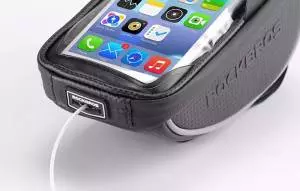 Torba Rowerowa Z Uchwytem Na Telefon Rockbros 010-4B Czarna