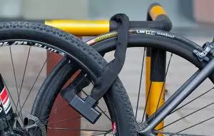 Zapięcie Rowerowe Na Klucz Rockbros Czarne 97cm