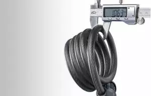 Zapięcie Rowerowe Na Szyfr Rockbros L50115BK Czarne