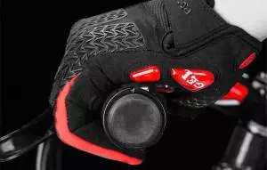 Rękawiczki rowerowe Rockbros S169-1BR, L, czarno-czerwone