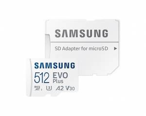 Karta pamięci microSD MB-MC512KA/EU 512GB EVO Plus + adapter